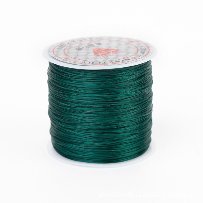 Picture of Flat elastic string bracelet rope spandex crystal line hand-worn beads bracelet accessories material manufacturers