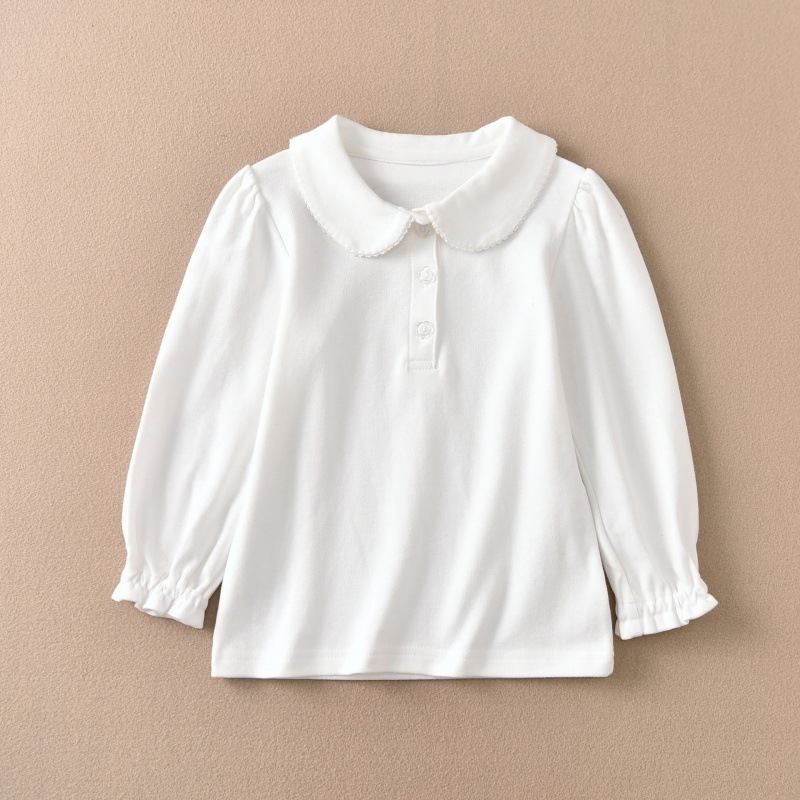 Picture of Distribution generation school uniforms costumes Joker export Japan long sleeve T-shirt white student T-shirt men's base shirt
