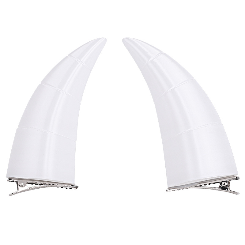 Picture of cosplay Universal Black Devil Horn Horn Halloween Headwear Accessories Props Cos Anime Hairpin 3D Headwear