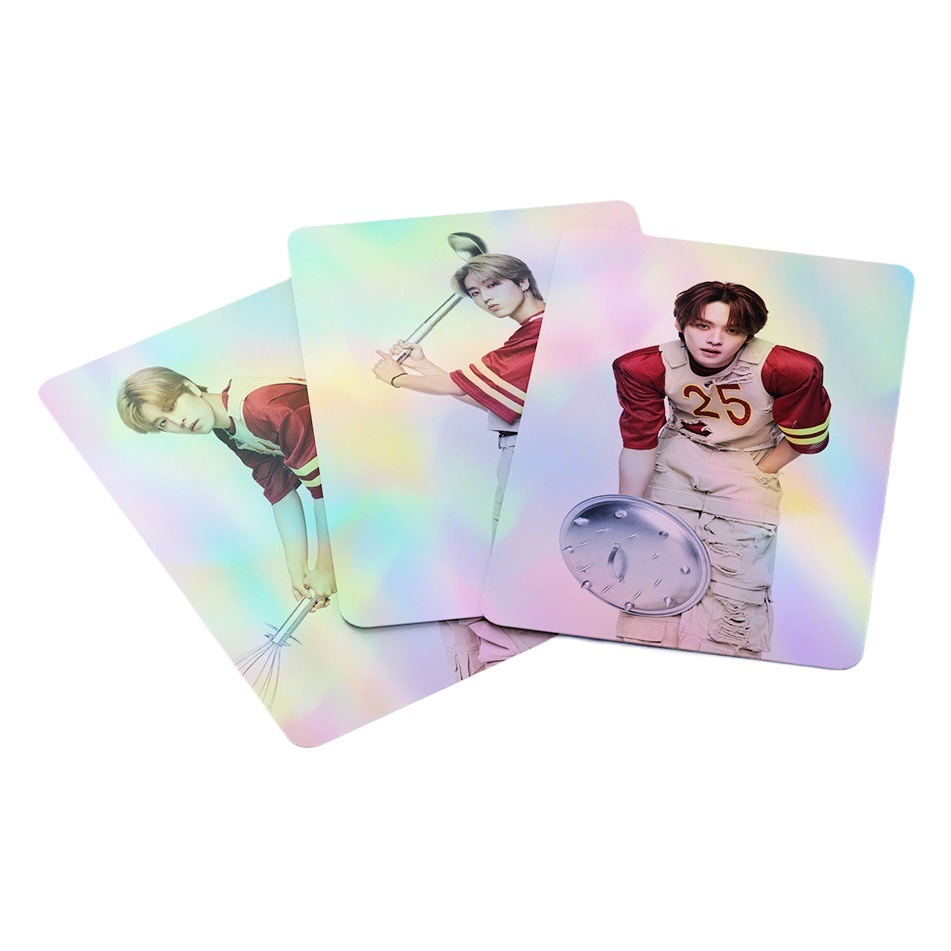 55 Sk Laser Lomo Cards Maxident Flash Beautiful Picture Collection Cards Fangcan Huang Xuanchen Postcards
