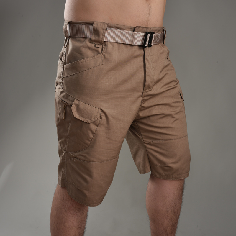 Picture of Summer Casual Ix7 Tactical Shorts Quick-Drying Plaid Wear-Resistant Sports Shorts