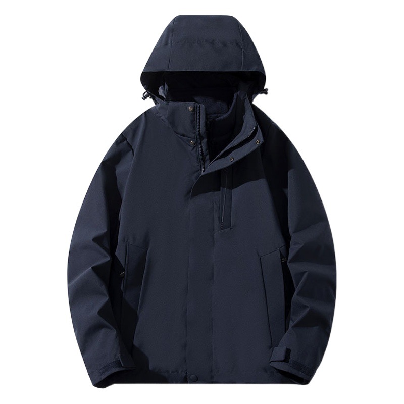 Winter jacket Outdoor Women's windproof waterproof three-in-one mountaineering suit men's high-grade warm fleece jacket for autumn and winter