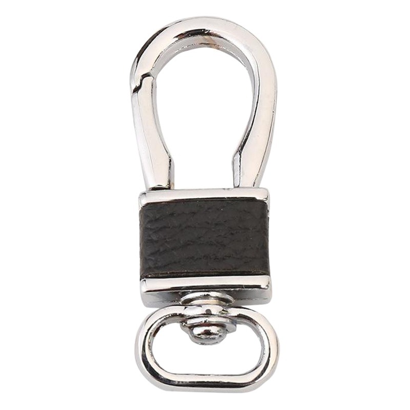 High-grade metal key chain fashion men's leather car waist buckle Valentine's Day gift pendant Taobao hot-selling products