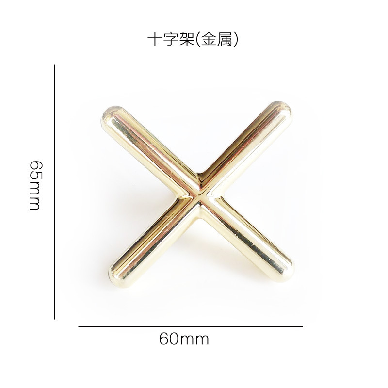 Picture of Billiard rod holder auxiliary cross rod triangle copper high fork low fork wholesale billiard supplies billiard rod holder