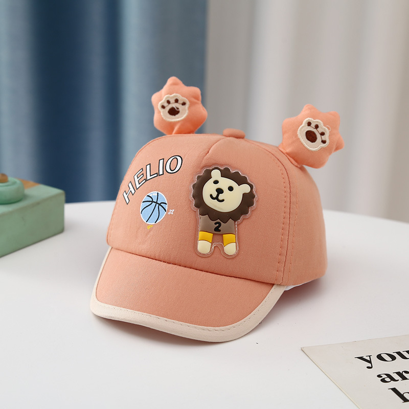 Picture of Baby hat cute bee peaked cap spring and autumn baby baseball cap outdoor sun protection children sun hat
