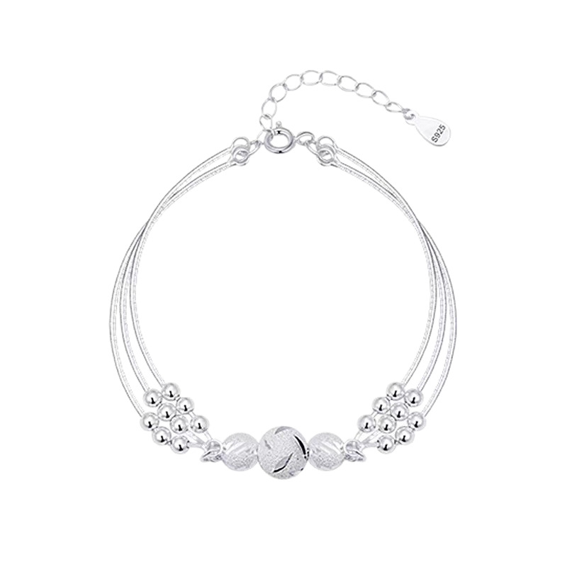 Picture of Multi-layer carved lucky beads bracelet girls bracelet niche design simple light luxury exquisite fashion jewelry