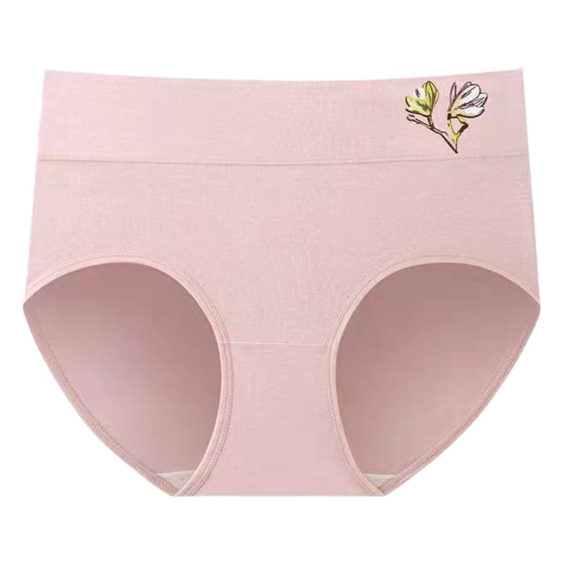 Source factory cotton waist underwear women's seamless breathable antibacterial crotch ladies underwear girls briefs wholesale