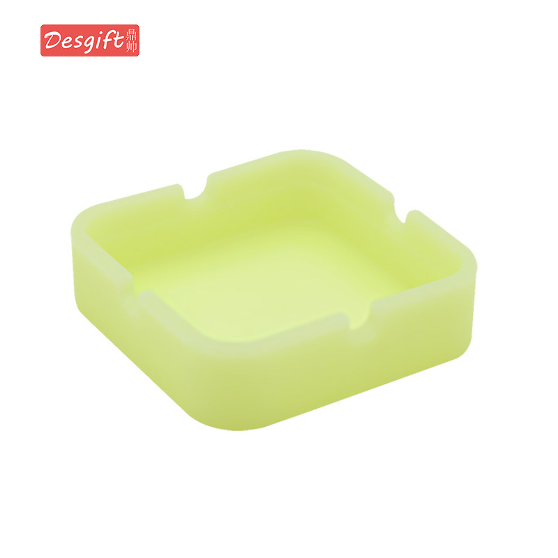 Picture of New silicone round ashtray camouflage mixed color psychedelic ashtray ashtray ashtray Cup printing logo ashtray