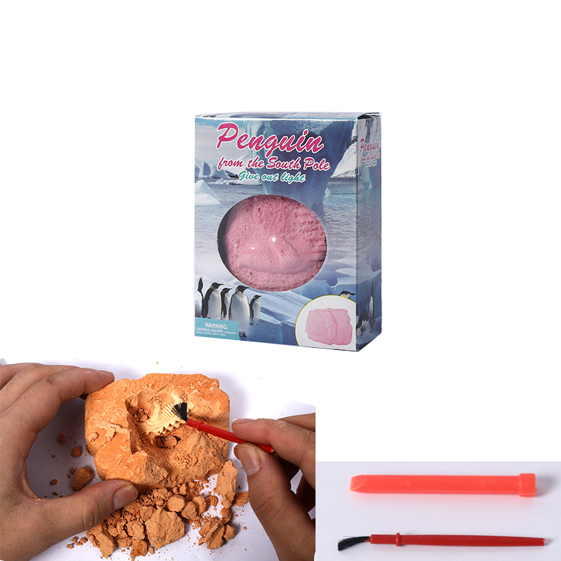 Picture of Cross-border Archaeological Digging Blind Box Dinosaur Digging Treasure Toy Model Digging Archaeological Toys Dinosaur Eggs Archaeological Digging Treasure
