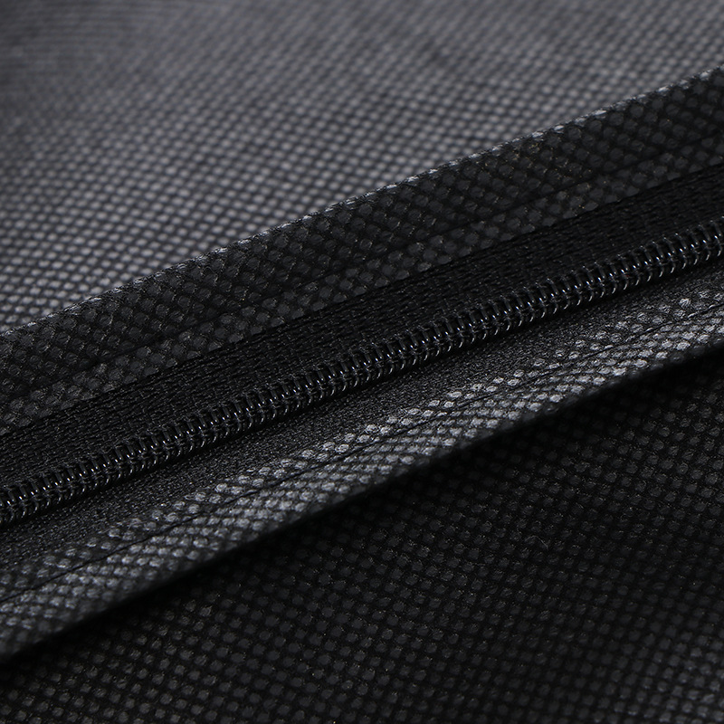 Picture of Portable zipper dust bag foldable wedding dress solid color clothes storage bag household non-woven suit bag wholesale