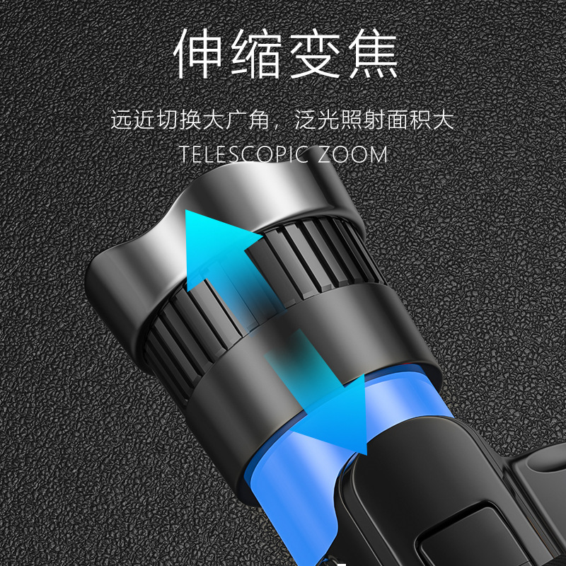 Picture of New Camera Strong Light Induction Headlamp Home Outdoor Zoom Long Range Charging Long Endurance Night Riding Adventure Night Fishing