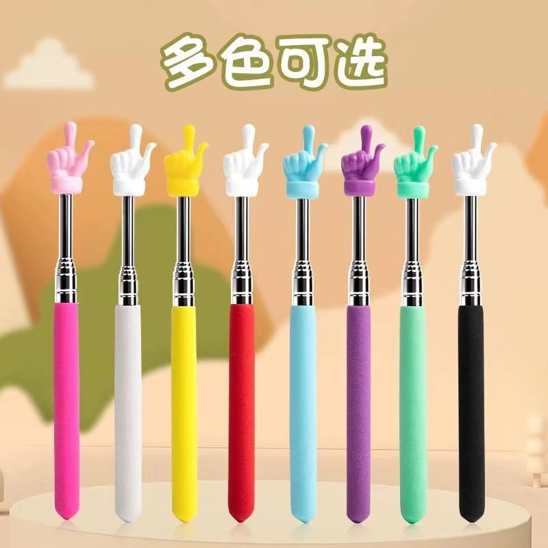 Morandi retractable finger reading stick reading finger retractable point reading stick point reading pointer baton teaching stick for teachers