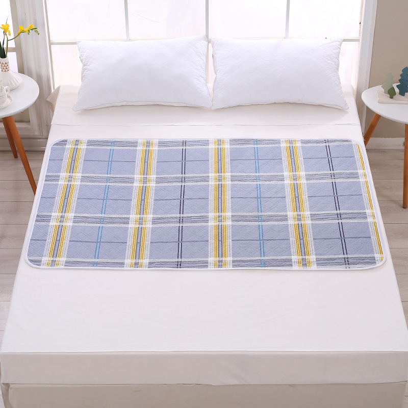 Picture of Aunt pad leak-proof waterproof non-slip washable female student dormitory menstrual period mattress side leakage-proof aunt period small mattress