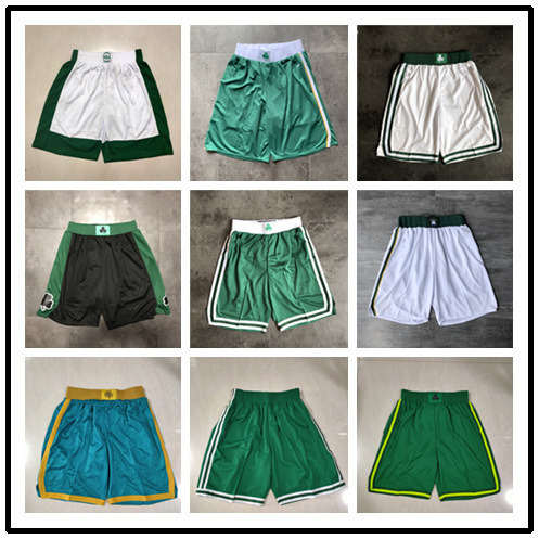 Foreign trade supply pants wholesale Lakers 76ers Heat Spurs net dense embroidered basketball pants a generation of hair