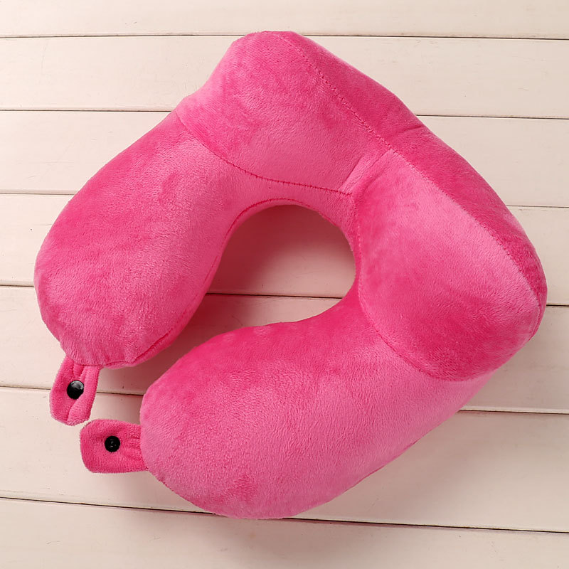 Picture of Wholesale Buckle U-shaped Pillow Inflatable Pillow U-shaped Inflatable Travel Sanbao Aircraft Travel Blowing Neck Pillow
