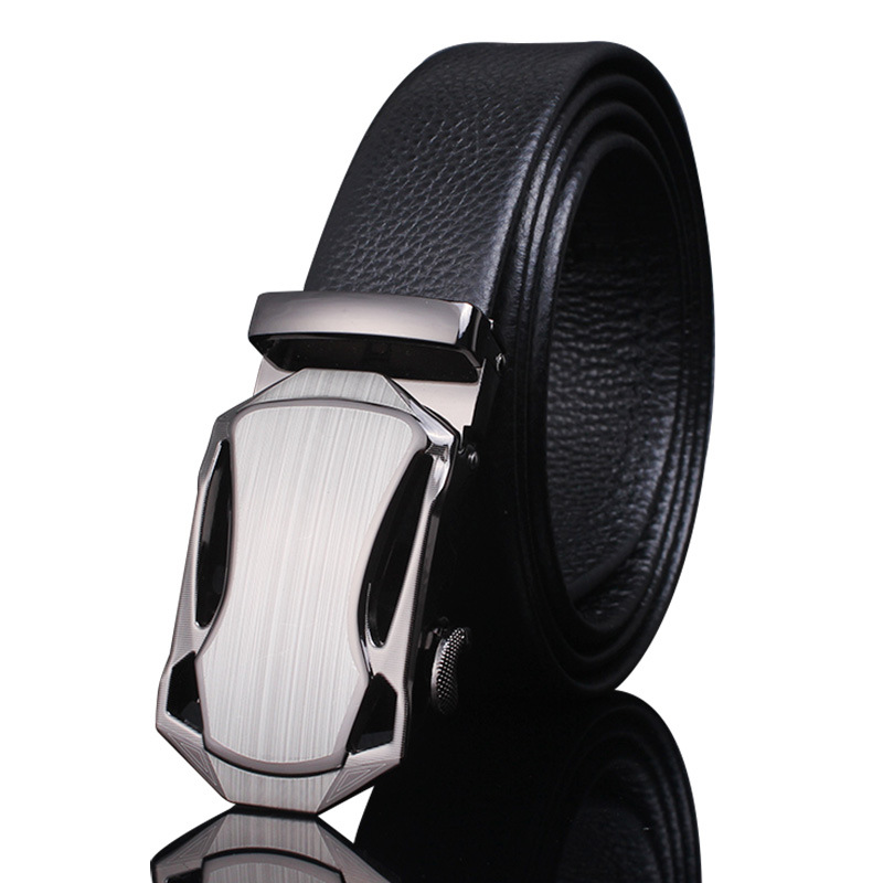 Picture of Men's Belt Leather High-end Automatic Buckle Casual Men's Cowhide Belt Men's Trousers Belt Men's Wholesale