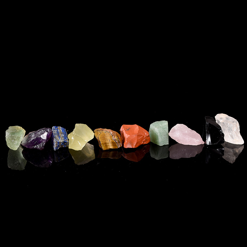 Picture of Spot wholesale Crystal raw stone aromatherapy stone scented stone natural powder Crystal Green fluorite amethyst Citrine Crystal Stone