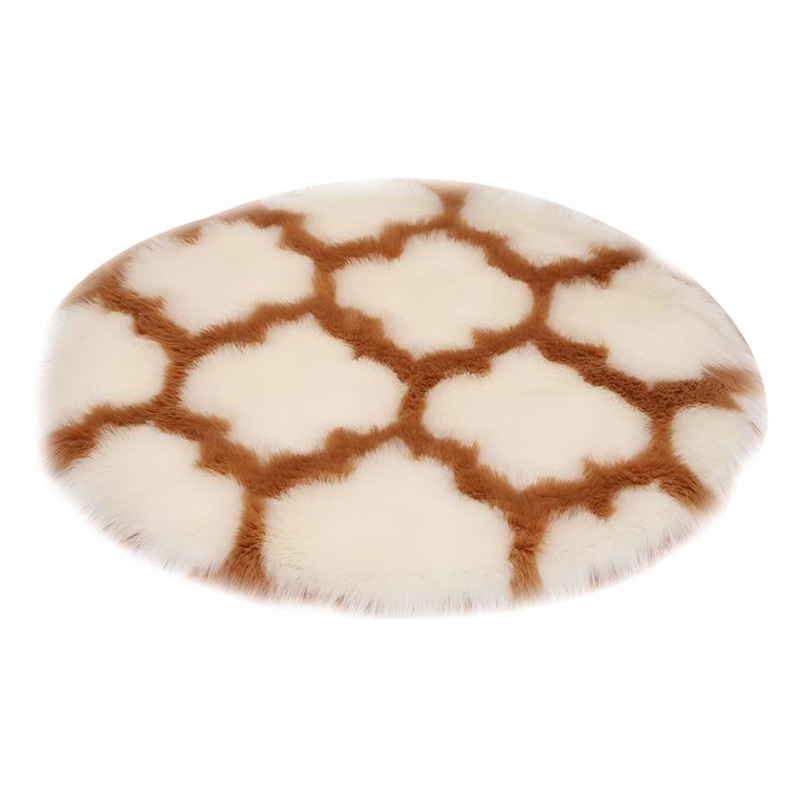 Cross-Border Imitation Fur Carpet for Home Living Room Plush Carpet Yoga Floor Mat Foot Mat Drop Shipping Mute