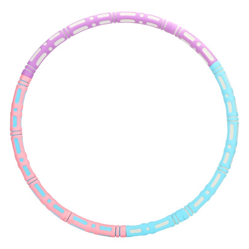 Children's Sponge High-grade Hula Hoop Fingerprint Massage Hula Hoop for Men and Women 3-6-8-12 Years Old Special Hula Hoop