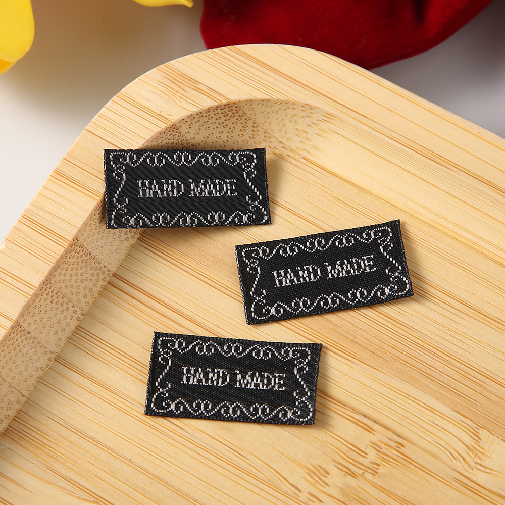Picture of In stock HANDMADE woven buckle hair band special decoration Korean universal HANDMADE English DIY embroidery label