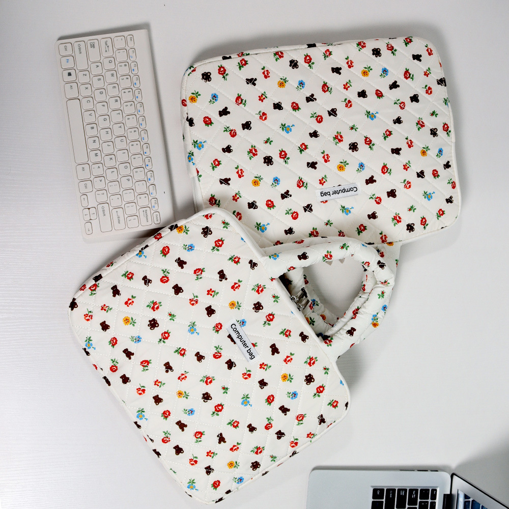 Picture of Space cotton computer bag 14 inch women's notebook 16 inch handbag 16.1 inch game printed nylon waterproof material