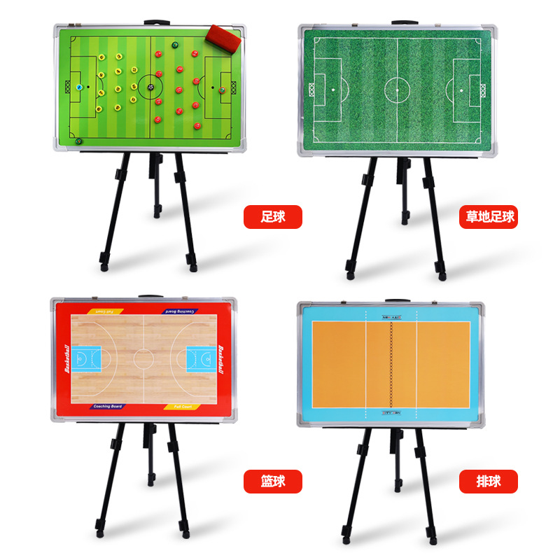 Picture of Aluminum alloy football tactical board coach Game command this basketball tactical board magnetic erasable factory wholesale