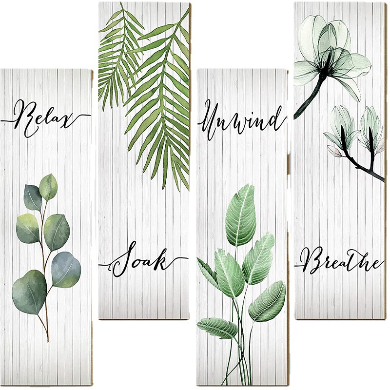 Picture of New Inspirational Wooden Wall Decoration Bedroom Wall Decoration Amazon New Hot Wall Decoration Small Fresh Art Hanging Decoration