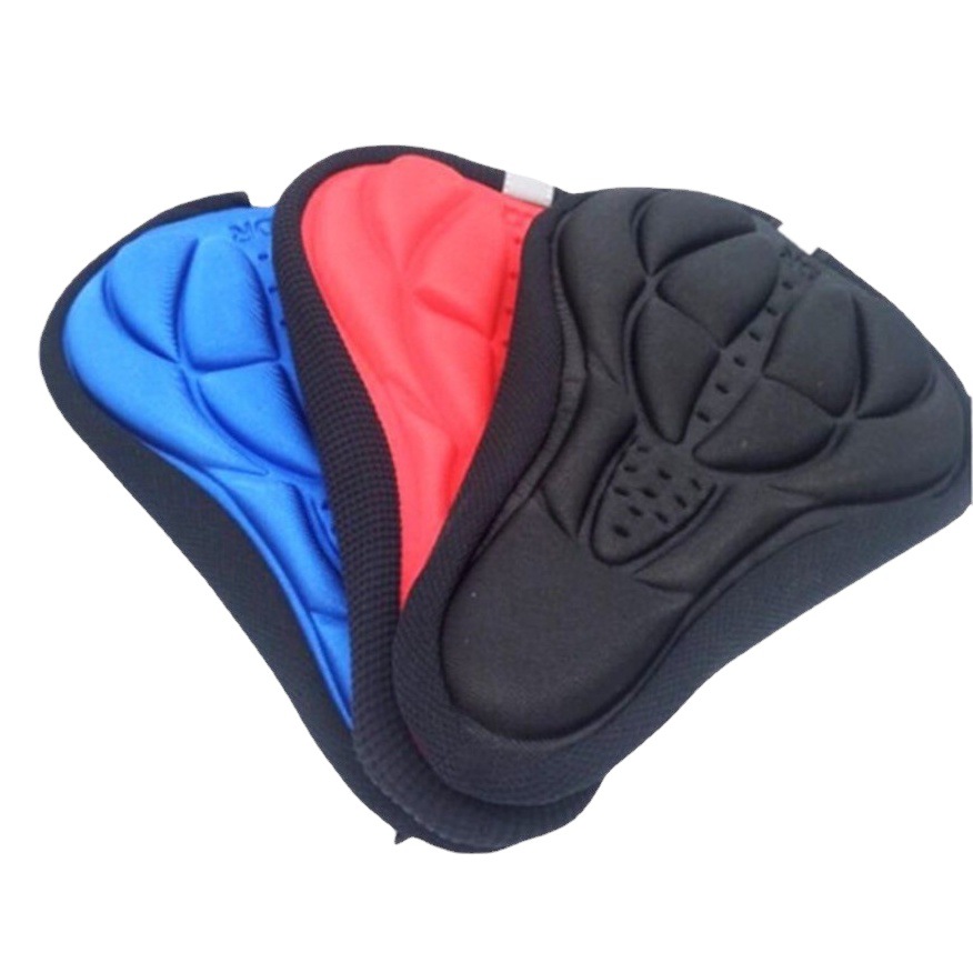 Bicycle Seat Cover Mountain Bike 3D Foam Seat Cover Road Bike Sponge Soft Seat Cushion Cycling Equipment Accessories