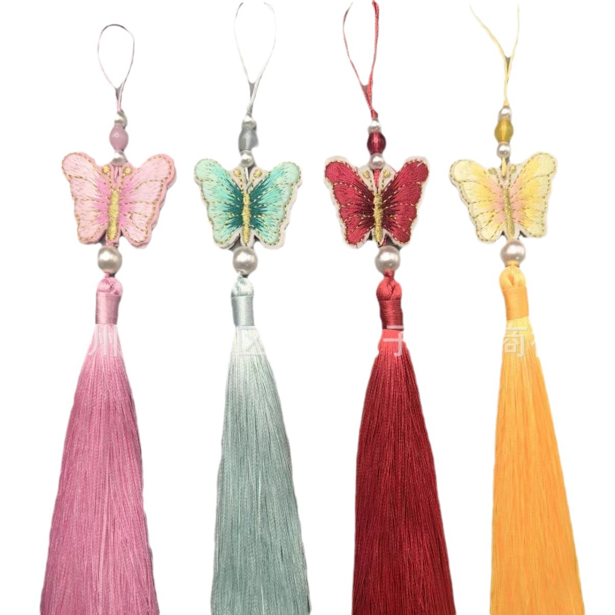 Picture of in stock wholesale embroidery butterfly tassel small tassel pendant hanfu children's clothing accessories clothing accessories