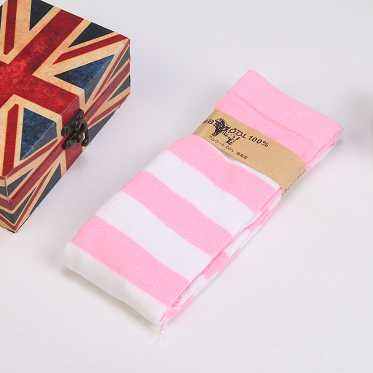 Picture of Spring Japanese Women's Socks All-match Striped Long Socks cosplay Anime Over-the-Knee Socks