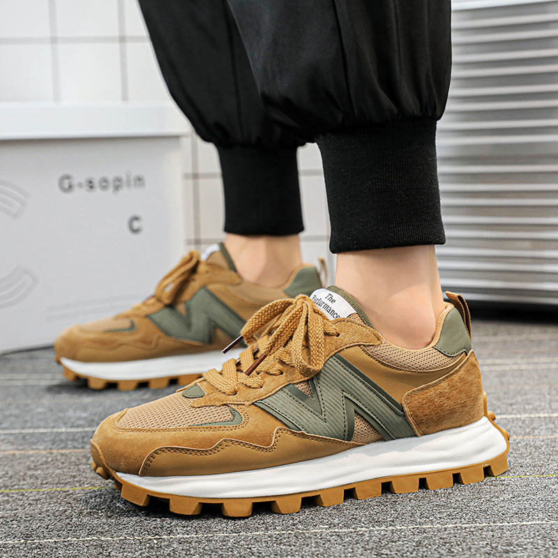 Men's Shoes Summer Mesh 2024 New Breathable Mesh Shoes Casual sneaker Men's Round-toe Lace-up Torre Trendy Shoes
