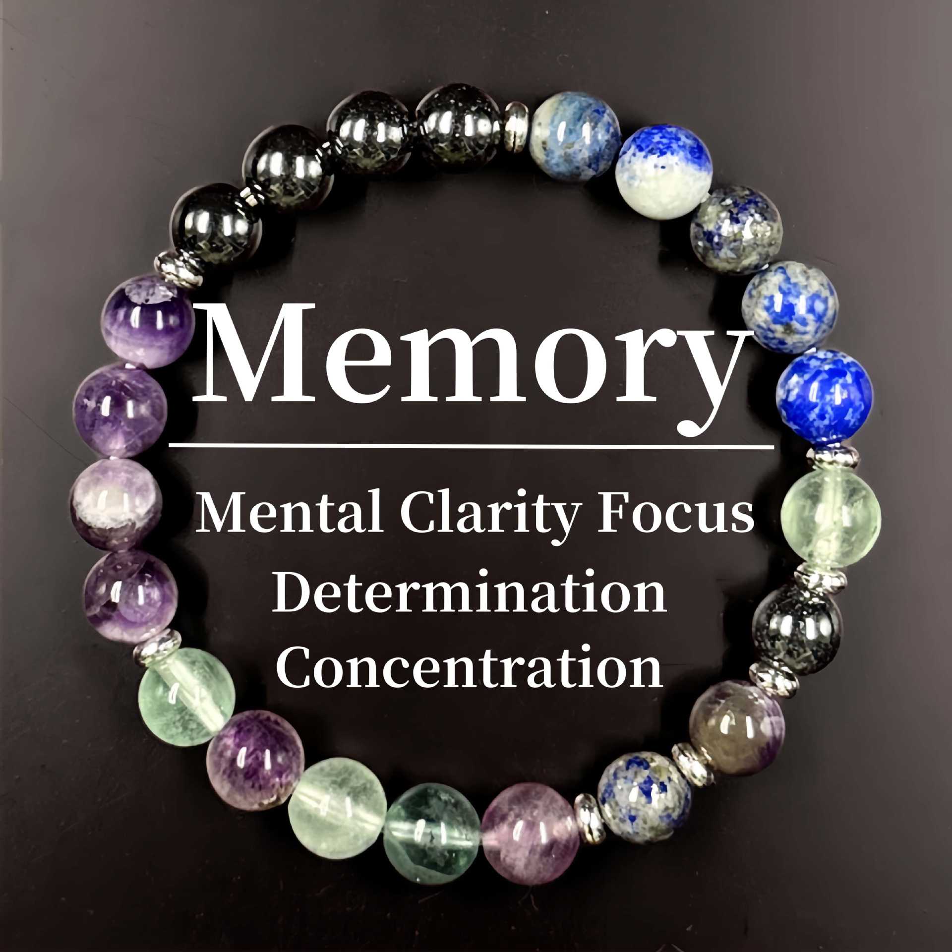 Cross-border explosions natural lapis lazul black gallstone color fluorite and other natural stone bracelet-fashion bracelet factory wholesale
