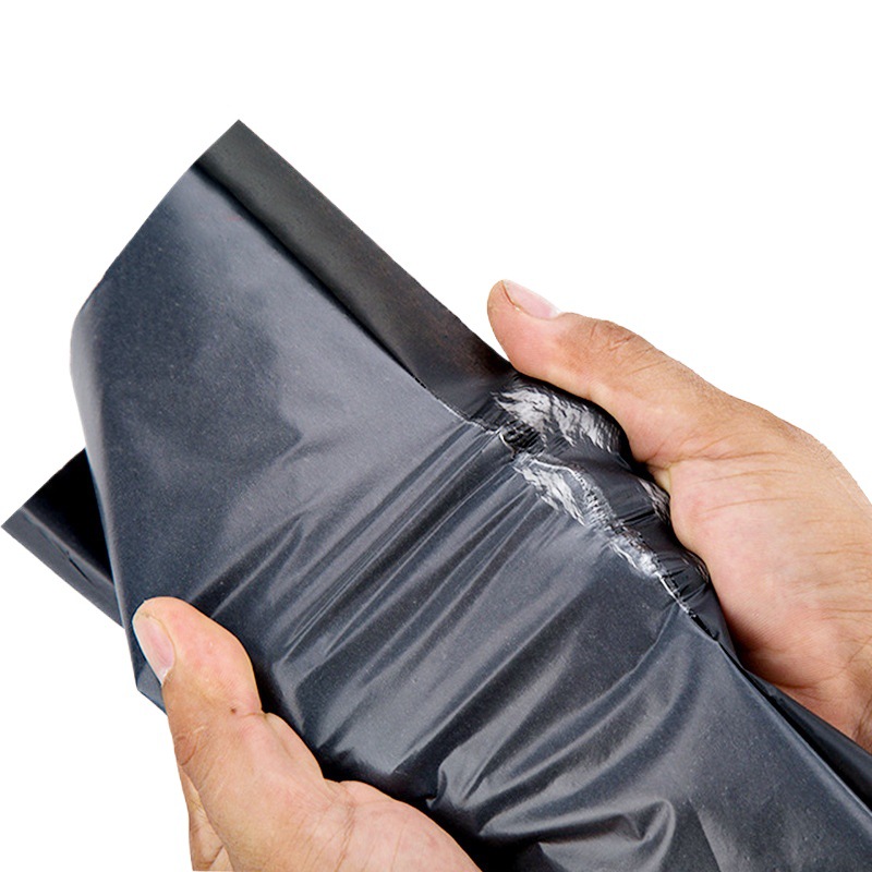 Black express bag thickened logistics packing bag waterproof clothing packaging bag plastic express bag production Wholesale