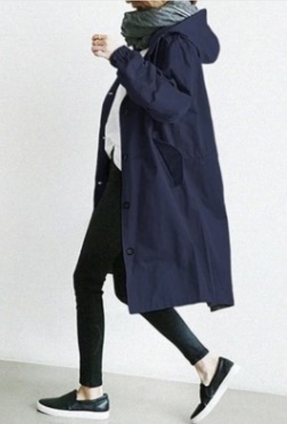 Picture of Autumn casual style windbreaker Women's Mid-length small 2020 new elegant tight waist 8 color 8 Size long sleeve coat