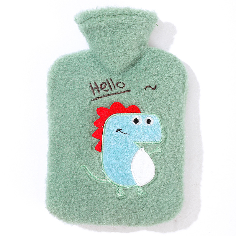 Picture of Jojoba Cute Plush Hot Water Bag Water Filling Cloth Cartoon Warm Water Bag Girl's Student Dormitory Waist Warmer