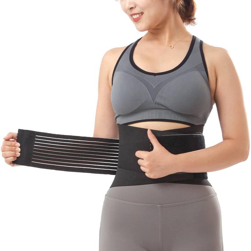 Picture of Sports Waist Support, Fitness Compression Weightlifting Squat Belt, Breathable Protective Fixed Breathable Support, Cross-Border Wholesale