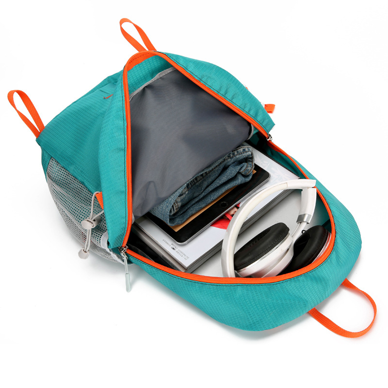 Picture of Versatile Folding Skin Bag Sports Backpack Outdoor Lightweight Backpack Large Capacity Storage Leisure Travel Bag Waterproof