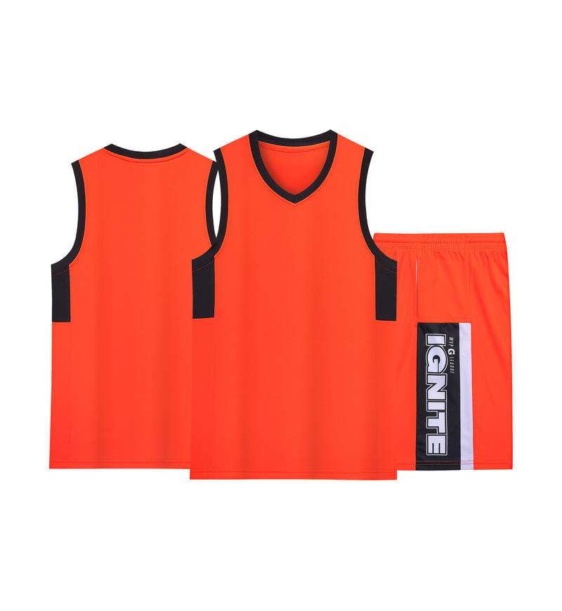 Picture of Sports Basketball Uniform Set for Adults and Kidsren, Same Style Training Uniform Wholesale Group Purchase, Printable Printing and Printing Number A1015 #