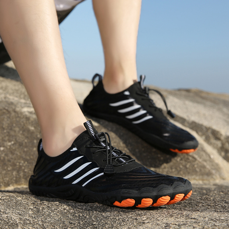 Spring new platform men and women couple mesh outdoor upstream shoes beach shoes casual shoes water shoes