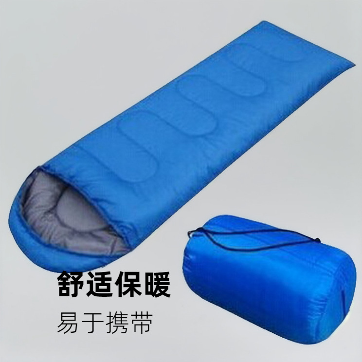 Envelope Hooded Sleeping Bag, Summer Casual Sleeping Bag, Camping Sleeping Bag, Outdoor Leisure Sleeping Bag, Outdoor Supplies Wholesale
