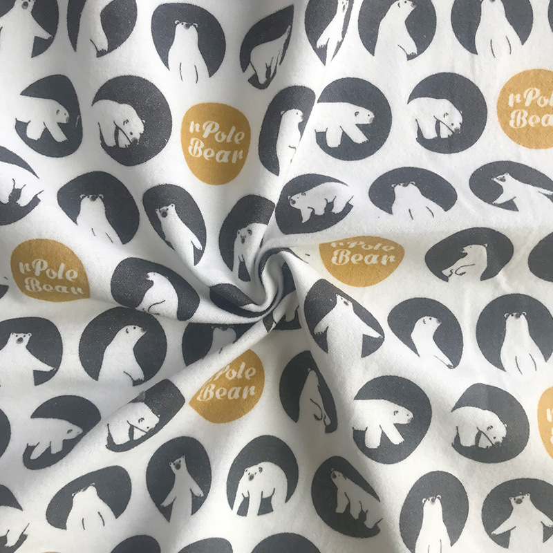 2020 new listing printed children's clothing dress cushion fabric flannel spot wholesale fabric manufacturers wholesale