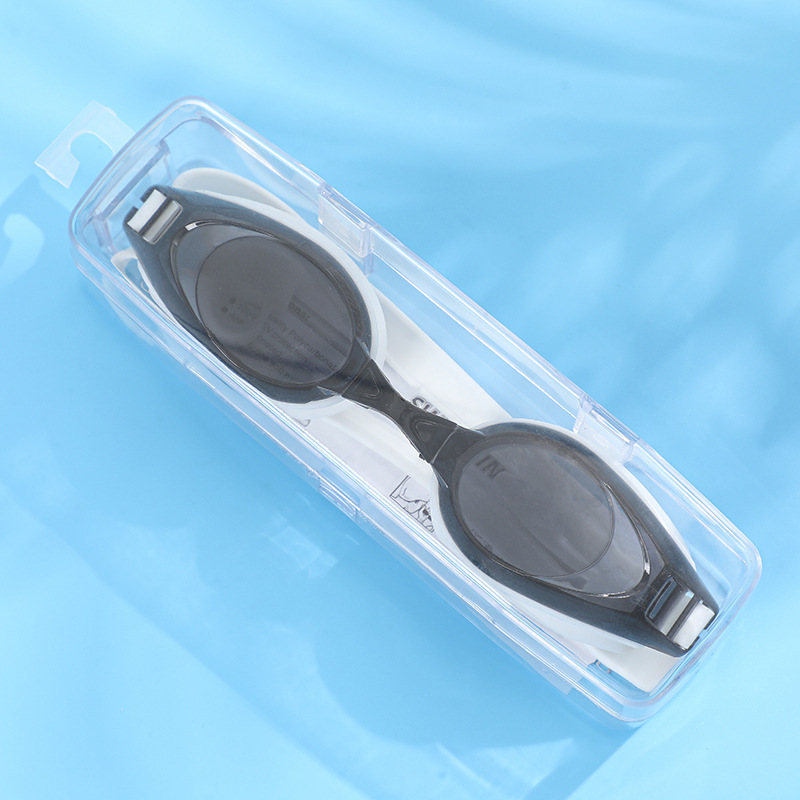 Picture of Factory wholesale new silicone swimming goggles adult anti-fog eye protection swimming goggles close fit waterproof swimming glasses