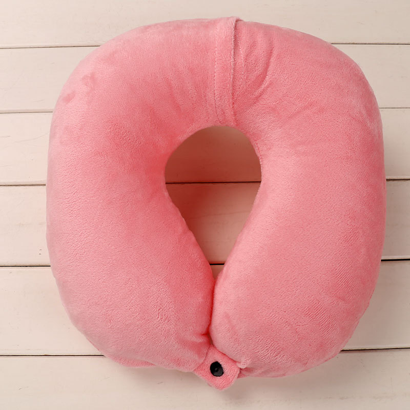 Picture of Wholesale Buckle U-shaped Pillow Inflatable Pillow U-shaped Inflatable Travel Sanbao Aircraft Travel Blowing Neck Pillow
