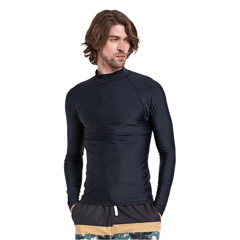 Picture of Sharbat men's long-sleeved diving suit sun protection swimsuit quick-drying jellyfish suit top snorkeling slim diving swimsuit