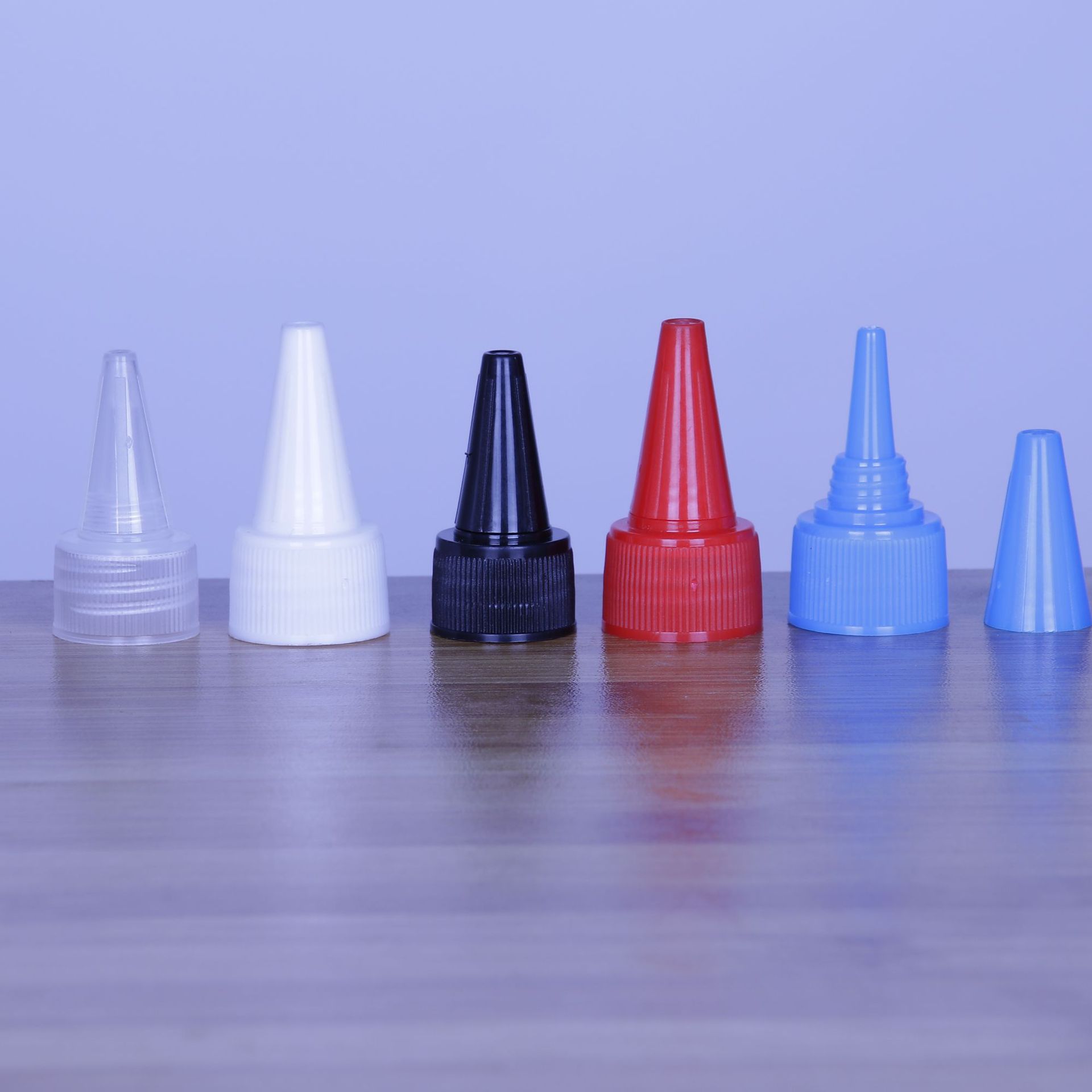 Supply various specifications of pointed nose cap plastic bottle cap plastic 18 20 24 tooth cap electric water cap