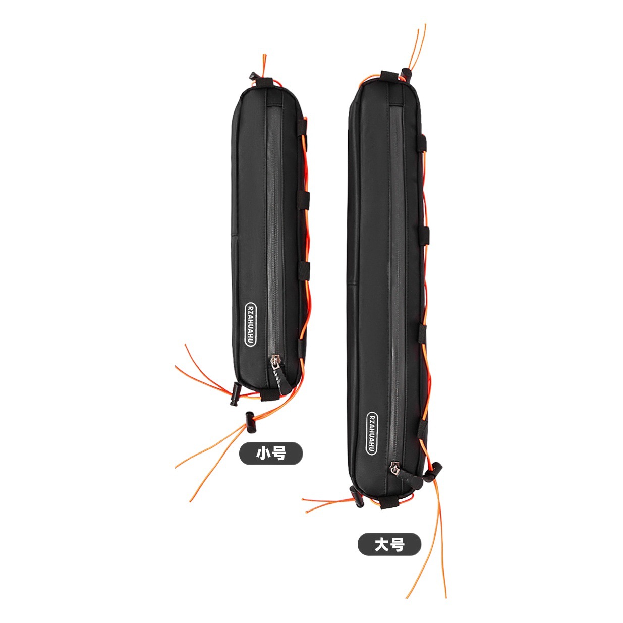 RZAHUAHU bicycle bag front beam bag waterproof triangle bag extended upper tube bag road mountain bike riding equipment