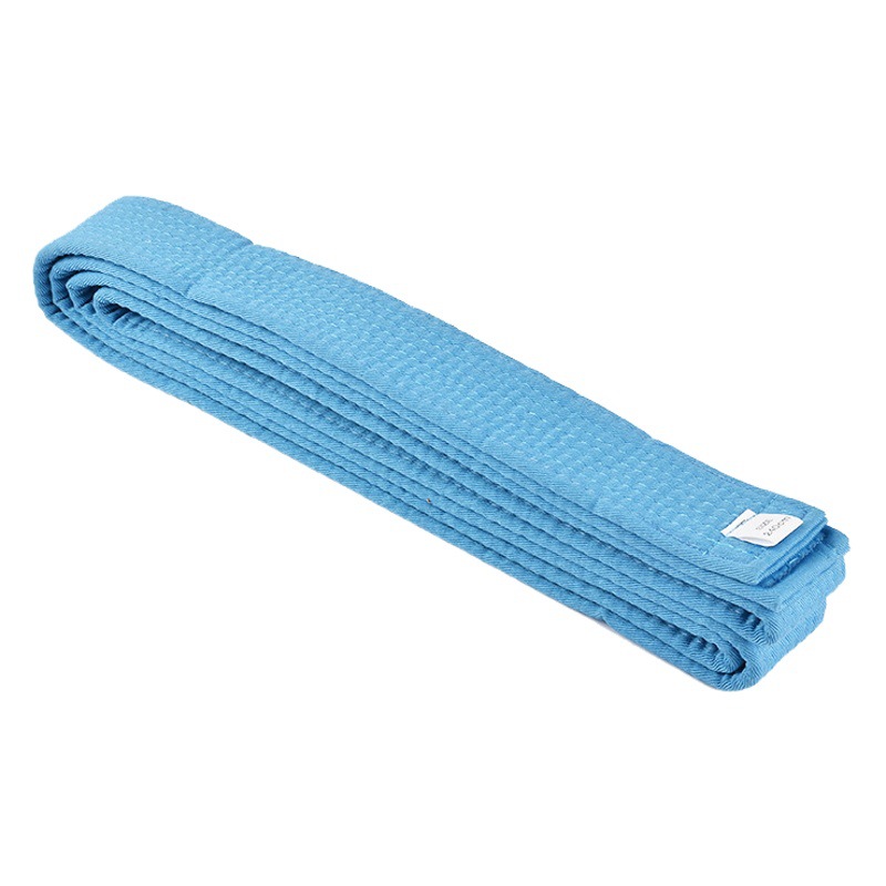 Taekwondo karate competition training grade track belt in stock grading upgrade track belt embroidered adult children