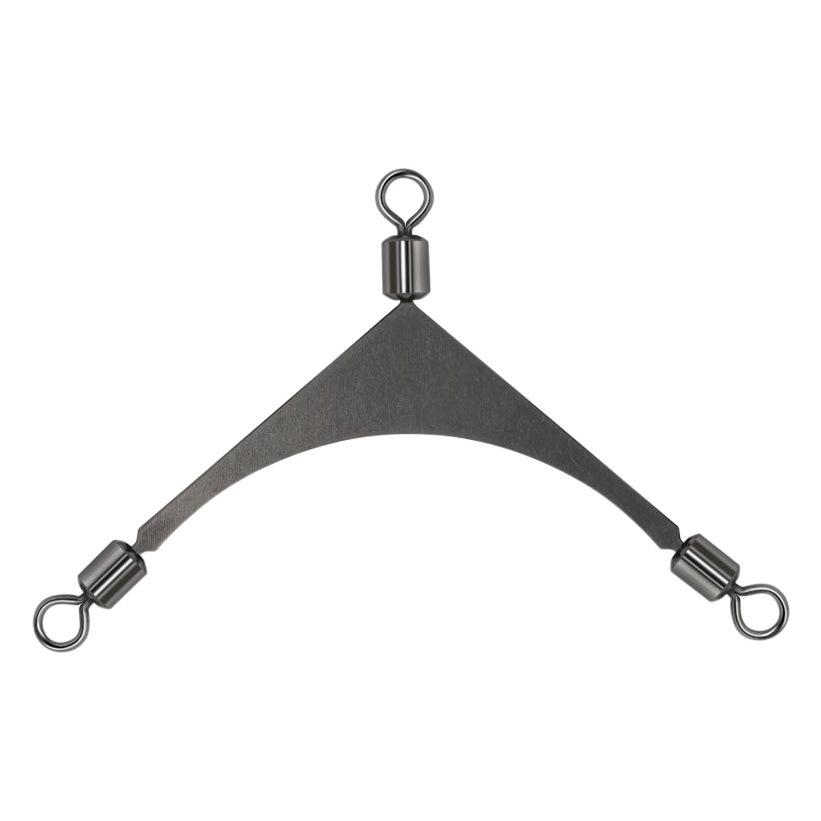 Outdoor Fishing Lure Accessories Fishing Gear Wholesale Figure-Eight Ring Splitter Hook Remover American-Style Flat Rod Swivel