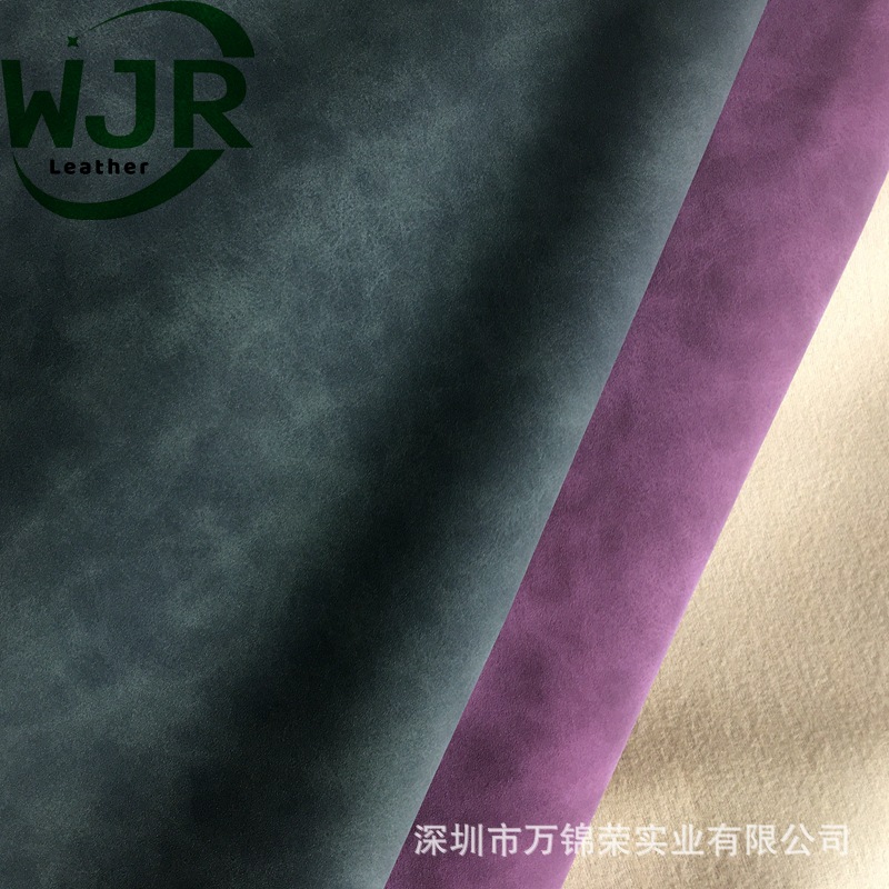 Pvc Sheep Bar Color Matte Leather Fabric Brushed Bottom Matte Pvc Waterproof Sheep Bar Luggage Handbag Fabric Matte