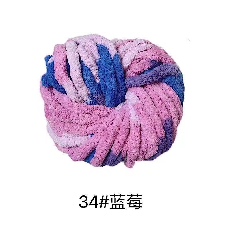 Picture of Extra Thick Ice Stick Cat Tail Thread Wholesale Sausage Wool Handmade DIY Cushion Blanket Cat Nest Big Tree Sweater Decoration